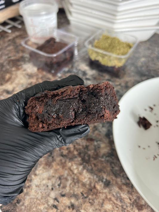 Chocolate fudge brownie