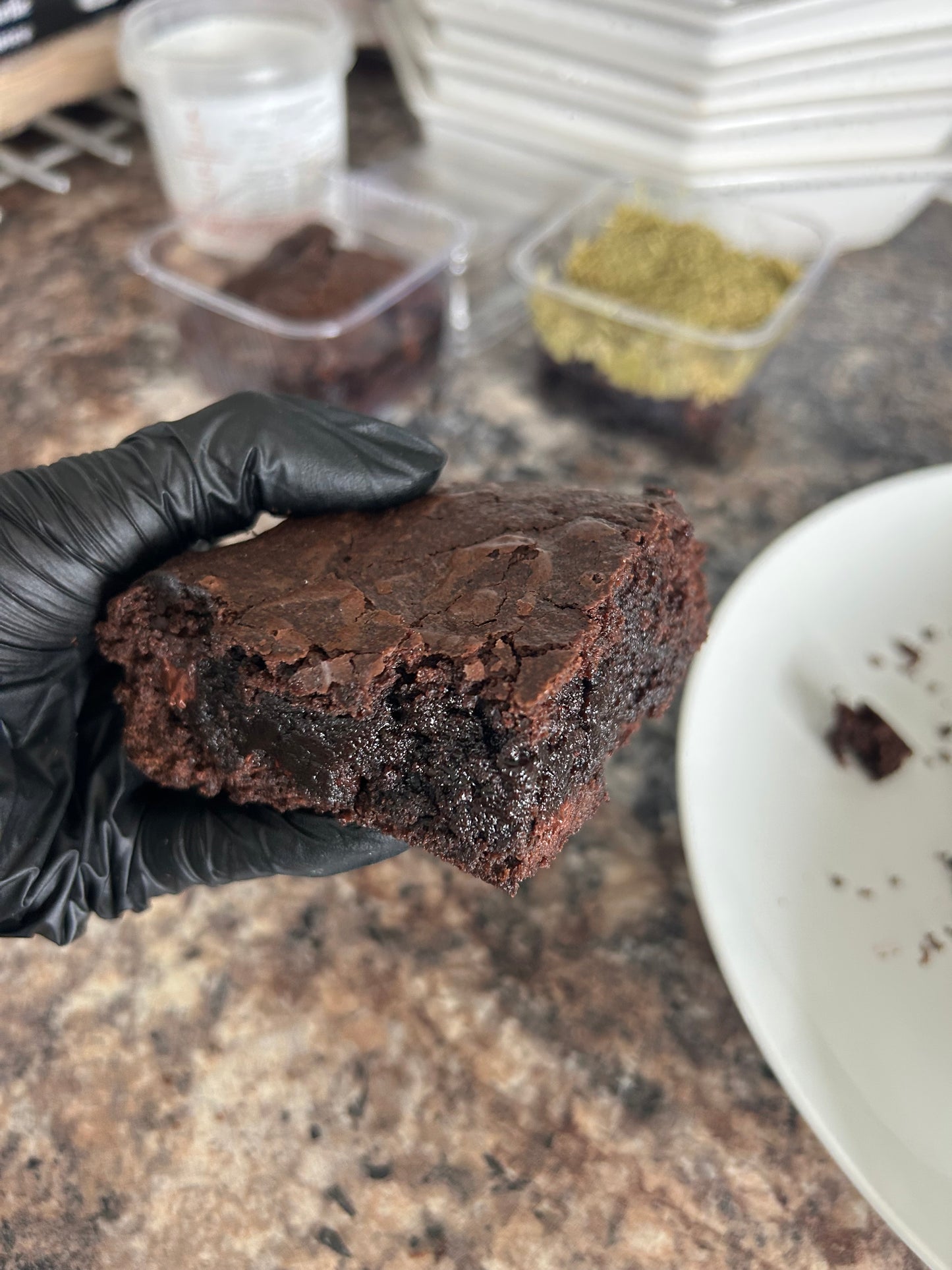 Chocolate fudge brownie
